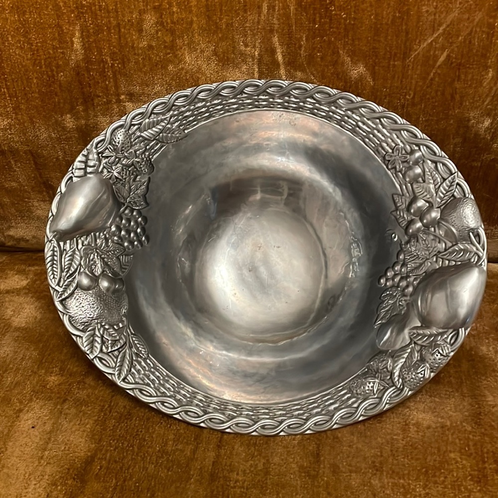 Gorham Italian Countryside Salad Bowl - NWT